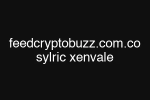 feedcryptobuzz.com.co sylric xenvale